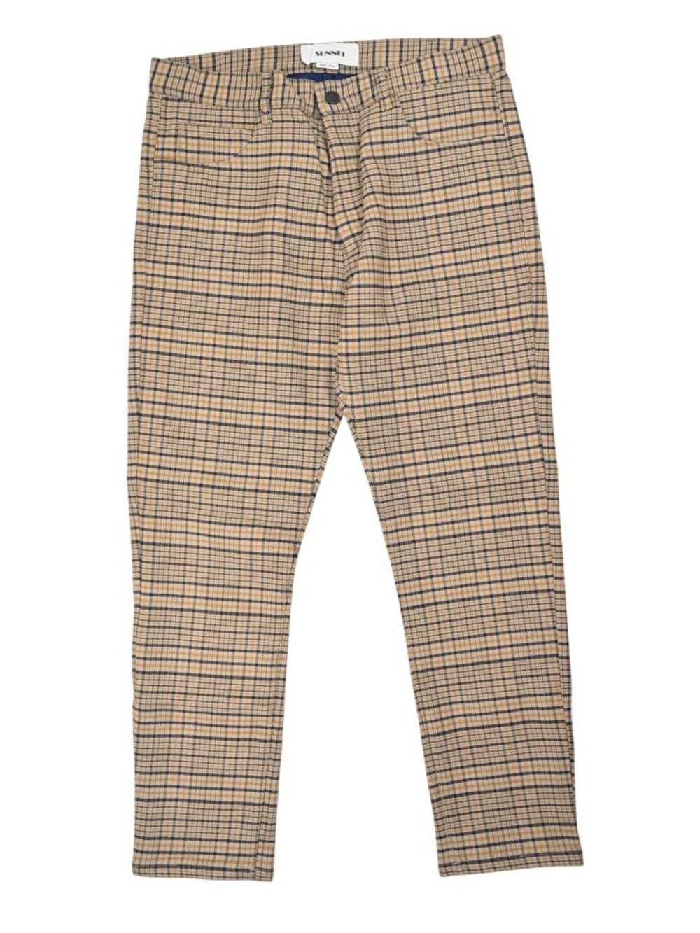 Sunnei Virgin Wool Blend Trousers in Beige
